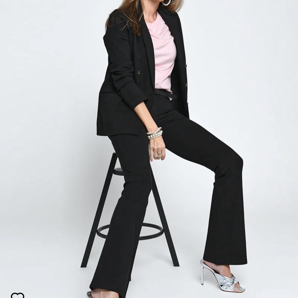 Betabrand Trendy Straight‎ Leg Classic Dress Pant